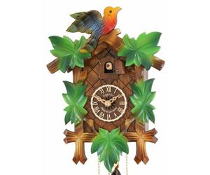 Horloge coucou mécanique traditionnel verdoyant 1 jour 22, 28 ou 35 cm Disponibilité : Expédié sous 2 semaines option : Hauteur 28 cm