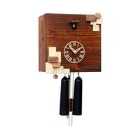 Horloge coucou moderne cube pièces en bois mécanique 8 jours Bons plans : Nouveauté Disponibilité : Expédié sous 2 semaines couleur : Rouge