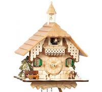 Horloge coucou musical bois naturel 29 cm