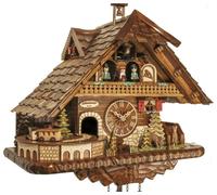 Horloge coucou musical chalet petit train et danseurs