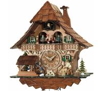 Horloge coucou musical coupeur de bois 34 cm