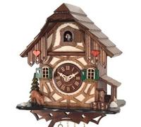 Horloge coucou musical ''cœur de forêt'' 23 cm Disponibilité : Expédié sous 2 semaines