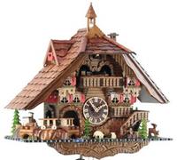 Horloge coucou musical ''Petit train'' chalet 50 cm Bons plans : Nouveauté Disponibilité : Expédié sous 2 semaines