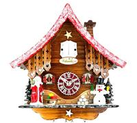 Horloge coucou Noël Trenkle quartz édition spéciale Père Noël et bonhomme de neige 27 cm Bons plans : Promo Disponibilité : Expédié sous 2 semaines