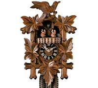 Horloge coucou traditionnel 1 jour musical danseurs 35 cm