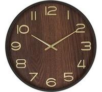 Horloge D38 Ivana bois foncé