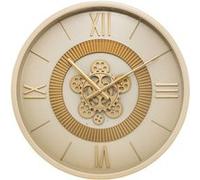 Atmosphera – Horloge mécanique Guiliana métal beige 50 cm