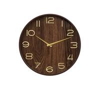 Horloge D55 Ivana bois foncé Atmosphera Naturel fonce G