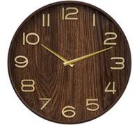 Atmosphera - Horloge Ivana Bois foncé d55cm