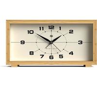 Horloge d'alarme Newgate Lemur en bambou