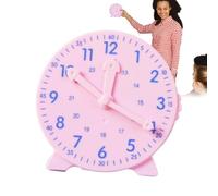 Horloge d'apprentissage Big Time pour étudiants, horloge d'enseignement pour étudiants | Horloges pédagogiques robustes Horloge étudiante,Horloges de pratique légères et attrayantes pour garçons fille