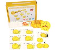 Horloge d'apprentissage - Enseignement du Temps - Enseignement du Temps éducatif - Motifs d'escargots Mignons - Kit Scientifique éducatif pour Les Jardins d' - Jouet éducatif Amusant 10 x 10 cm