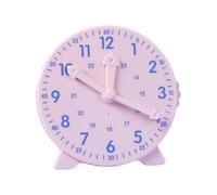 Horloge d'apprentissage - Horloge d'enseignement robuste | Outil d'apprentissage coloré avec design de démonstration durable pour les | Aide à la pratique attrayante pour un anniversaire, le