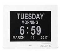 Horloge-ddc - 8009 horloge jour calendrier numérique avec perte de mémoire avec ecran G