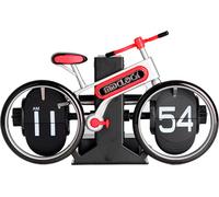 Horloge de Bureau Bicyclette Décor Vintage Horloge de Table Mécanique Numérique Horloge Tourne Page Vélo Fonctionne sur piles Petite Horloge Idées Cadeaux Choses Cool pour Maison Chambre Bureau