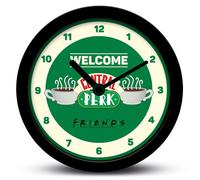 Horloge de bureau - FRIENDS - Central Perk - 16 cm - Vert - Vintage - Plastique