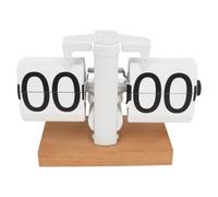 Horloge de Bureau Rétro Numérique à Rabat 24 Heures avec Alexa Activée pour des Ornements de Décoration de Bureau Minimaliste Créatifs pour la Maison ou le Bureau dans un Style