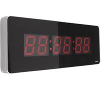 Horloge De Calendrier, 14 ""Extra Large Display Led Digital Desk Alarm Day Clock Temperature Wall Clocks(36 * 13 * 3Cm-Heure + Minute + Seconde)