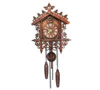 Horloge de Coucou Vintage COO COO Horloge pour Mur Traditionnel Koo Koo Traditionnel avec Pendentif de densité de densité de densité