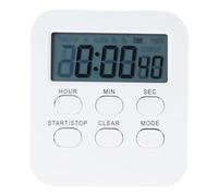 Horloge de cuisine à grand écran facile à lire, affichage LED, chronomètre de cuisine, outil de gestion du temps multifonctionnel pour étudiants chronomètre portable