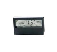 Horloge de cuisine murale pour étudiant - Intelligent - Multifonctionnel - Dortoir de bureau - Haute esthétique - Réveil électronique avec température et humidité - Batterie de chevet (C, taille