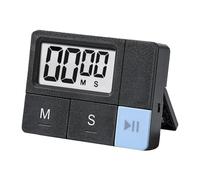 Horloge de cuisine numérique - Compte à rebours magnétique - Aide à la gestion du temps à piles pour les devoirs, l'apprentissage du sport et le travail