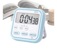 Horloge de cuisson numérique - Minuteur de cuisine multifonction portable | Écran LCD facile à lire avec compte à rebours précis pour la cuisine, l'étude, la salle de bain, la méditation