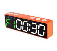 Horloge de fitness portable attrayante avec 8 modes d'entraînement professionnels pour les entraînements HIIT Tabata Grand écran LED Longue durée de vie de la batterie Horloge à piles