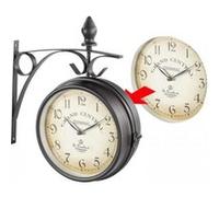 Horloge de gare rétro double face Incolore G