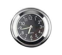 Horloge de guidon de moto pour hélicoptère Cruiser résistante à l'usure Noir