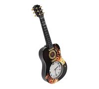 Horloge de Guitare mimdixy, Horloge Murale d'art Musical pour Le Salon, Chambre, Cuisine, décor Mural de Bureau (5681 Ukulélé (46x17.5x4.5cm / 18.1x6.9x1.8 Pouces))