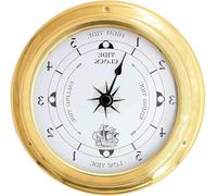 Horloge De Marée, Horloge De Marée Marée Haute, Horloge Murale Nautique en Laiton, Accessoires De Bateau, Décoration Murale Horloge Murale Nautique