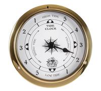 Horloge de marée - TD9115mm - Baromètre marin - Thermomètre - Hygromètre - Prévisions météorologiques