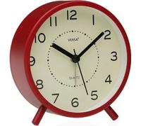 Horloge de Mesa Versa Zeal Rouge Plastique 5,4 x 11,8 x 11 cm - Marque : Versa - - EAN : 8420327552853