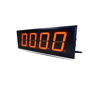 Horloge de minuterie de gymnastique de 4 pouces avec affichage numérique LED à 4 chiffres, télécommande, minuterie de jour rouge d'intérieur Modes multiples