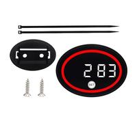 Horloge De Moto - Affichage Numérique LED Intelligent, Jauge De Tension Étanche, Moniteur De Temps Portable Résistant Aux Chocs | Horloge De Moto Pour Hommes, Femmes, Adolescents, Amateurs De Cyclisme