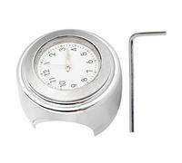Horloge de Moto, Mini Horloge Accessoires de Moto Horloge de Moto, Horloge de Mm Horloge de Guidon de Moto Universelle Support en Métal Poignée Barre Cadran Montre