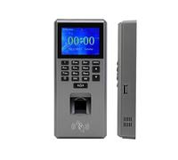 Horloge de pointage, Clavier biométrique RFID de 2,4 Pouces Système de contrôle d'accès par Empreinte Digitale Machine de présence électronique Machine Tout-en-Un