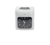 Horloge de pointage, Horloge de pointage Horloge de pointage numérique Horloge de pointage de présence Carte de pointage Personnel de Bureau Machine de pointage d'enregistrement(Liquid Crystal)