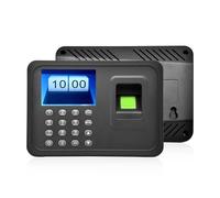 Horloge de pointage, Horloge de pointage, Machine de présence 2,4 '' TFT LCD écran biométrique USB Machine de présence d'empreintes digitales