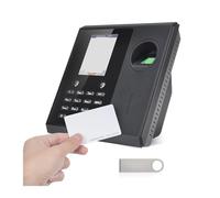 Horloge de Pointage, Machine de pointage biométrique for employés prenant en charge 3000 empreintes digitales/1000 mots passe/1000 cartes d'identité/500 es