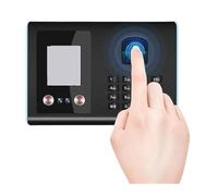 Horloge de pointage, Machine de présence intelligente FA01 Visage + Empreinte digitale + Mot de passe Équipement d'enregistrement des employés Appareil de reconnaissance e Utilisation for le bureau