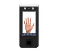 Horloge de pointage, Produits de contrôle d'accès biométrique de Bureau en métal de 5 5 Pouces, Machine de Reconnaissance e de présence de Paume de Main et accès pour Les employés