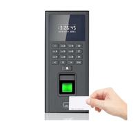 Horloge de Pointage, Système de clavier biométrique à empreintes digitales, contrôle d'accès 125Khz 13.56Mhz, enregistreur électronique USB, horloge, Machine présence