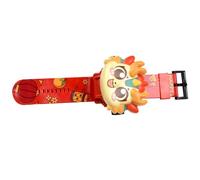 Horloge de projecteur pour animaux, horloge de projection numérique pour enfants - Horloge numérique avec projection de tête de dragon | Regardez les jouets de projecteur de torche avec 24 modèles