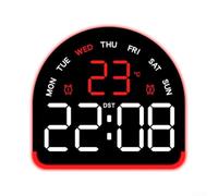 Horloge de Table ABS avec Mode Veille et Alarmes Multiples(C)
