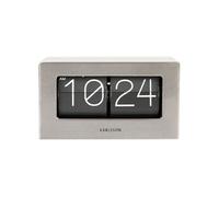 Horloge de table - - KA5620ST - Numérique - Acier brossé - Cadran noir