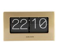 Karlsson KA5620GD Horloge à clapet plaquée Or