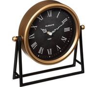 Horloge de table Luca sur pied en métal