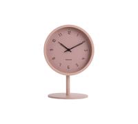 Horloge de table métalique Karlsson Stark Rose 22,5 cm